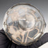 Antique American Art Nouveau Silver Overlay Glass Perfume Bottle, Alvin